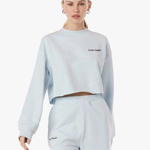 New Favorite Daughter Jen cropped boxy oversized relaxed fit pullover sweatshirt